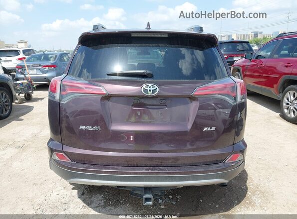 2T3WFREV3JW417496 2018 TOYOTA RAV4 Maroon 