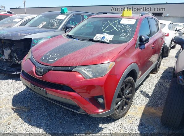 2T3WFREV3JW423220 2018 TOYOTA RAV4 Black Vista tres cuartos delantera izquierda