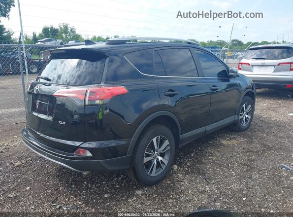 2T3WFREV3JW435268 2018 TOYOTA RAV4 Black უკანა მარჯვენა