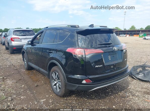 2T3WFREV3JW435268 2018 TOYOTA RAV4 Black უკანა მარცხენა