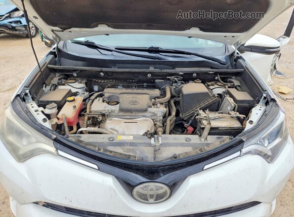 2T3WFREV4JW467761 2018 TOYOTA RAV4 White Widok komory silnika