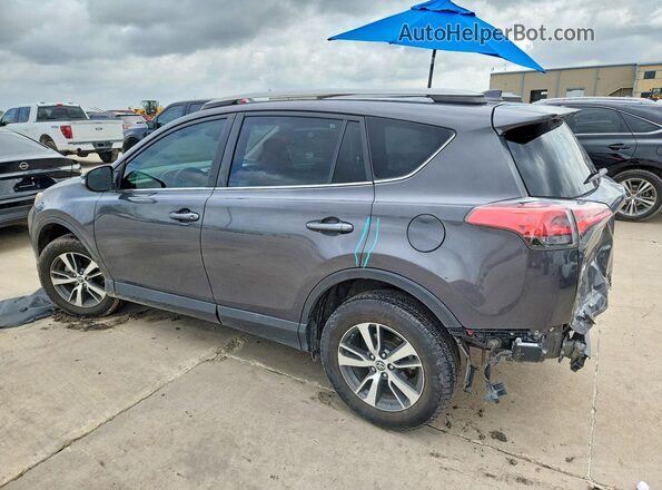 2T3WFREV4JW514710 2018 TOYOTA RAV4 Gray უკანა მარცხენა