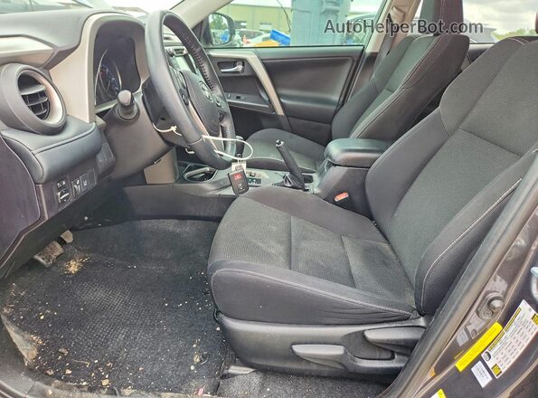2T3WFREV4JW514710 2018 TOYOTA RAV4 Gray წინა სალონის ხედი