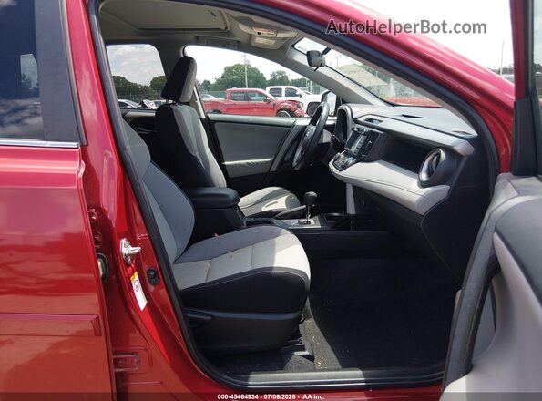 2T3WFREV5GW252463 2016 TOYOTA RAV4 Red Вид салону спереду