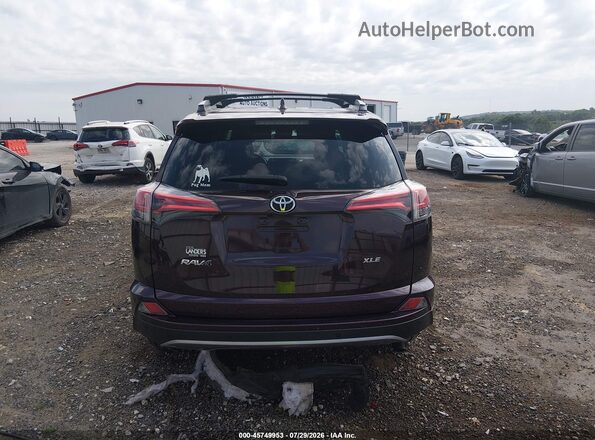 2T3WFREV5HW351639 2017 TOYOTA RAV4 Бордовый 