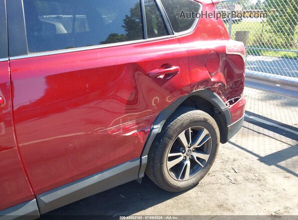 2T3WFREV5JW488151 2018 TOYOTA RAV4 Maroon წინა ხედი