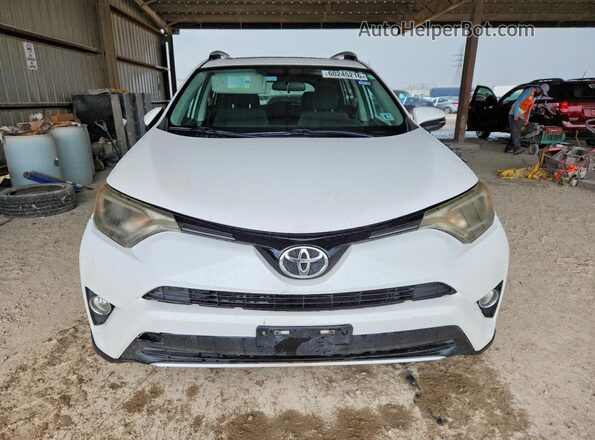 2T3WFREV6GW247367 2016 TOYOTA RAV4 White წინა ხედი
