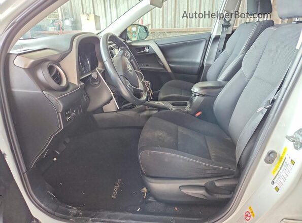 2T3WFREV6GW247367 2016 TOYOTA RAV4 White წინა სალონის ხედი