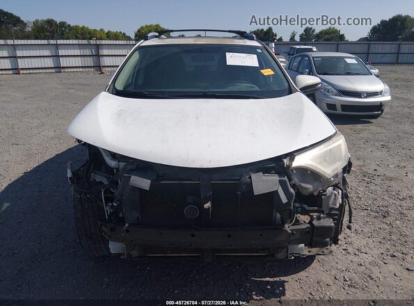 2T3WFREV6GW248017 2016 TOYOTA RAV4 White ხელსაწყოთა პანელის ხედი