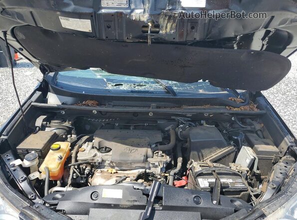 2T3WFREV6JW408663 2018 TOYOTA RAV4 Black Vista del compartimento del motor