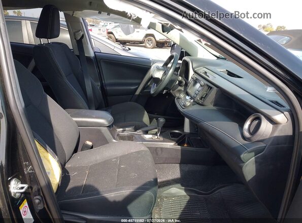 2T3WFREV6JW510853 2018 TOYOTA RAV4 Black Front interior view