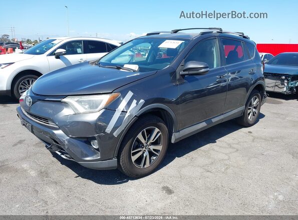 2T3WFREV7GW262413 2016 TOYOTA RAV4 Gray Передня ліва чверть