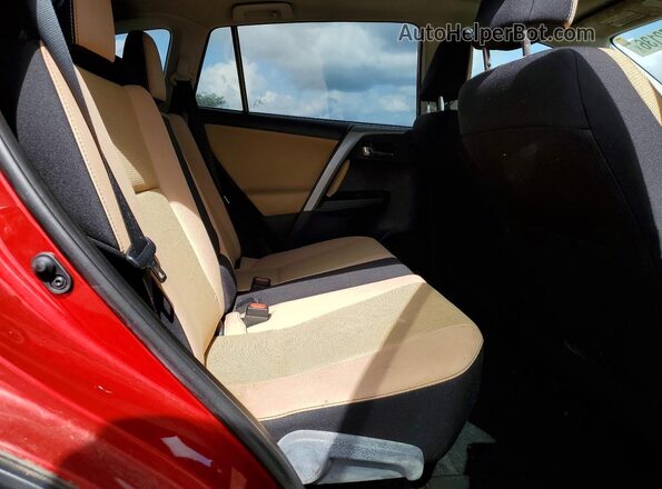 2T3WFREV7HW373514 2017 TOYOTA RAV4 Red Հետևի նստատեղերի տեսք