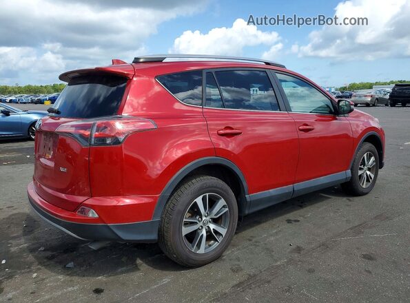 2T3WFREV7HW373514 2017 TOYOTA RAV4 Red Հետևի աջ