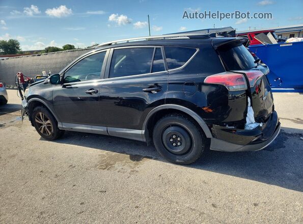 2T3WFREV7HW384805 2017 TOYOTA RAV4 Black Задня ліва чверть