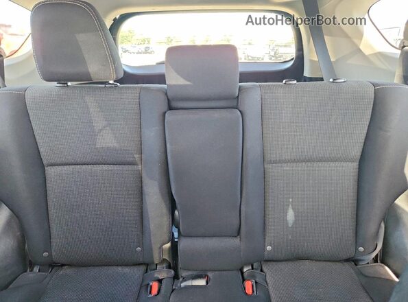 2T3WFREV7HW384805 2017 TOYOTA RAV4 Black Вид задніх сидінь
