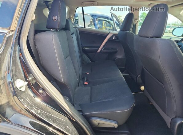 2T3WFREV7HW384805 2017 TOYOTA RAV4 Black Вид задньої частини салону