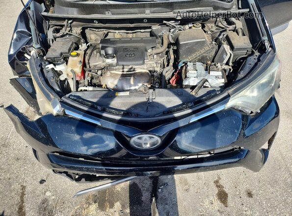 2T3WFREV7HW384805 2017 TOYOTA RAV4 Black Вид підкапотного простору