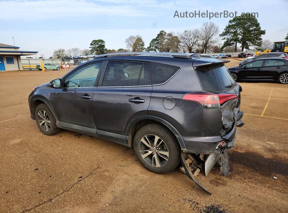 2T3WFREV7JW406758 2018 TOYOTA RAV4 Gray Tył lewy