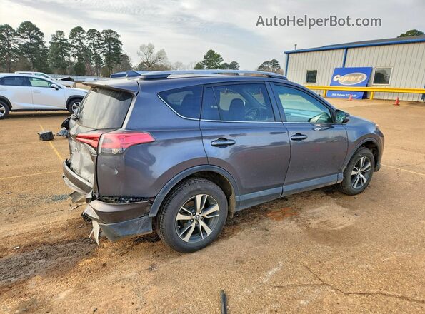 2T3WFREV7JW406758 2018 TOYOTA RAV4 Gray Tył prawy