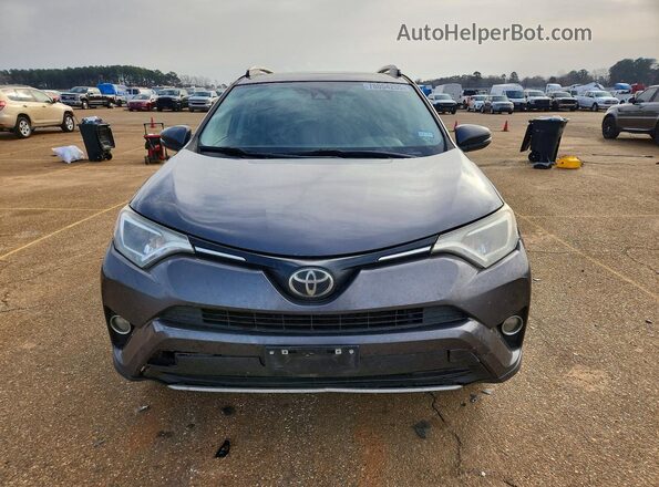 2T3WFREV7JW406758 2018 TOYOTA RAV4 Gray Widok z przodu