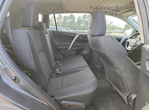 2T3WFREV7JW406758 2018 TOYOTA RAV4 Gray Widok wnętrza z tyłu