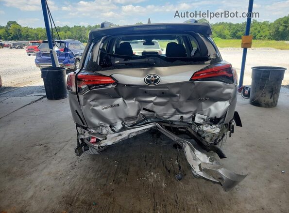 2T3WFREV7JW476020 2018 TOYOTA RAV4 Gray Widok z tyłu