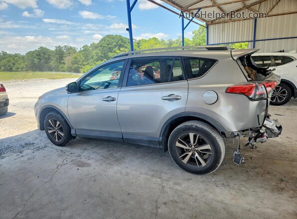 2T3WFREV7JW476020 2018 TOYOTA RAV4 Gray Tył lewy