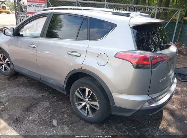 2T3WFREV7JW496123 2018 TOYOTA RAV4 Silver Задня ліва чверть