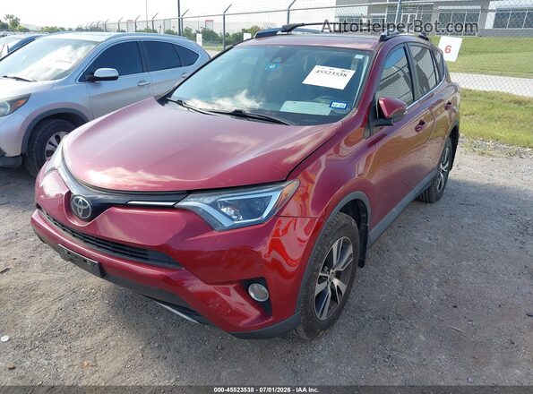 2T3WFREV7JW503880 2018 TOYOTA RAV4 Red Przód lewy