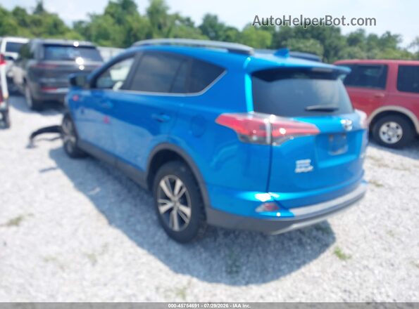 2T3WFREV8HW396414 2017 TOYOTA RAV4 Blue Trasero izquierdo
