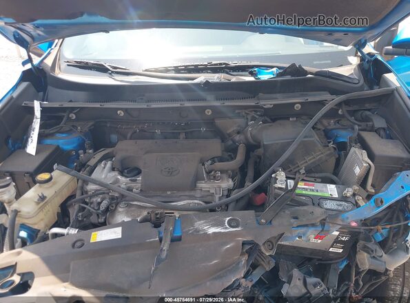 2T3WFREV8HW396414 2017 TOYOTA RAV4 Blue Vista trasera