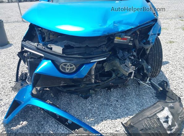 2T3WFREV8HW396414 2017 TOYOTA RAV4 Blue Vista frontal