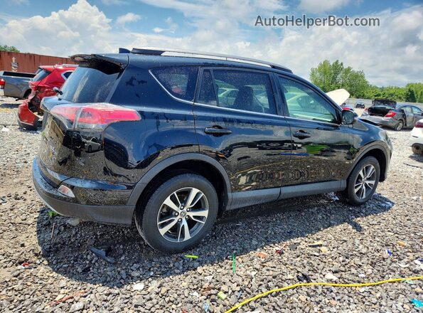 2T3WFREV8JW434312 2018 TOYOTA RAV4 Black Rear right