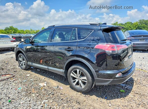 2T3WFREV8JW434312 2018 TOYOTA RAV4 Black Rear left