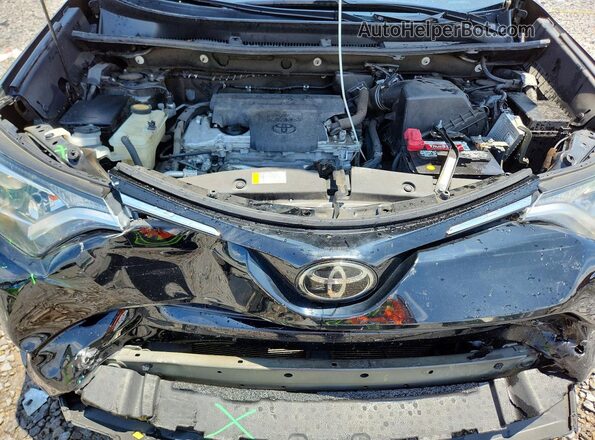 2T3WFREV8JW434312 2018 TOYOTA RAV4 Black Engine compartment view