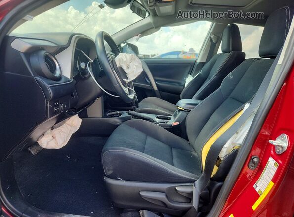 2T3WFREV8JW491190 2018 TOYOTA RAV4 Burgundy Front interior view