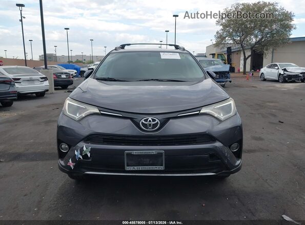 2T3WFREV9GW256791 2016 TOYOTA RAV4 Gray Widok zestawu wskaźników