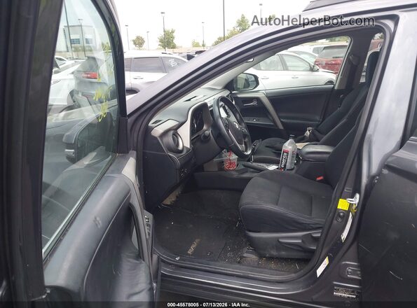 2T3WFREV9GW256791 2016 TOYOTA RAV4 Gray Widok wnętrza z przodu