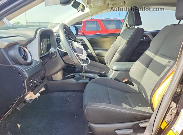2T3WFREV9JW518204 2018 TOYOTA RAV4 Black Вид салону спереду