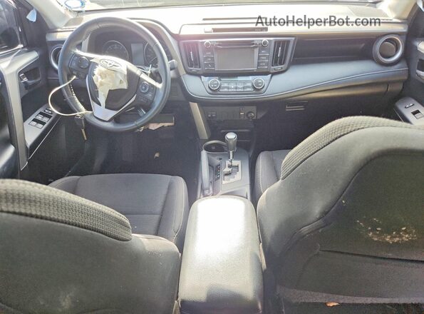 2T3WFREV9JW518204 2018 TOYOTA RAV4 Black Вид панелі приладів