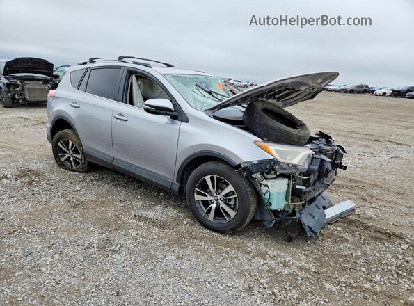 2T3WFREVXHW344878 2017 TOYOTA RAV4 Silver წინა მარჯვენა