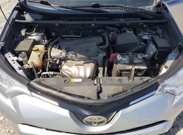 2T3WFREVXHW383860 2017 TOYOTA RAV4 Серебряный Вид подкапотного пространства