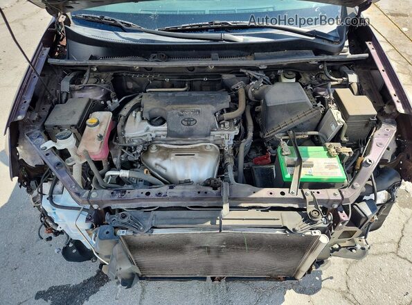 2T3WFREVXHW392896 2017 TOYOTA RAV4 Burgundy Вид підкапотного простору