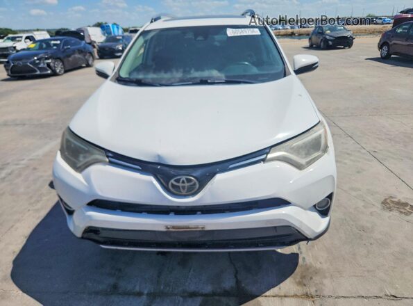 2T3WFREVXJW425496 2018 TOYOTA RAV4 White წინა ხედი