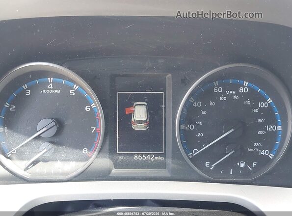 2T3WFREVXJW461138 2018 TOYOTA RAV4 Red Вид задніх сидінь