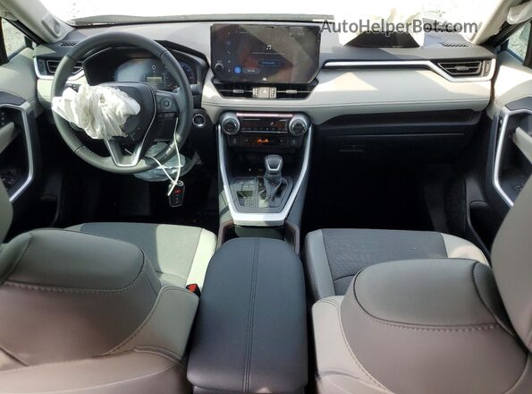 2T3Y1RFV0SW402736 2025 TOYOTA RAV4 Silver Dashboard view
