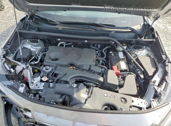 2T3Y1RFV0SW402736 2025 TOYOTA RAV4 Silver Engine compartment view