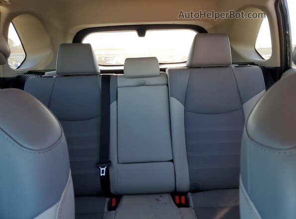 2T3Y1RFV1KW042277 2019 TOYOTA RAV4 Black Vista de los asientos traseros
