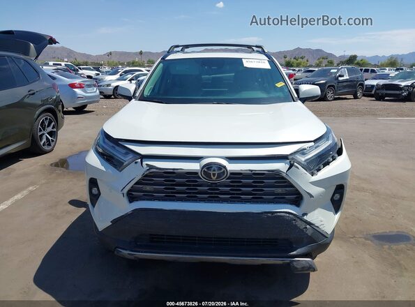 2T3Y1RFV3NW218007 2022 TOYOTA RAV4 Белый Вид щитка приборов